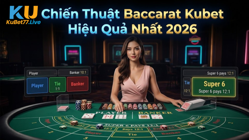 Baccarat Kubet Là Gì? Cách Chơi, Luật Bài Và Chiến Thuật Hiệu Quả 2026