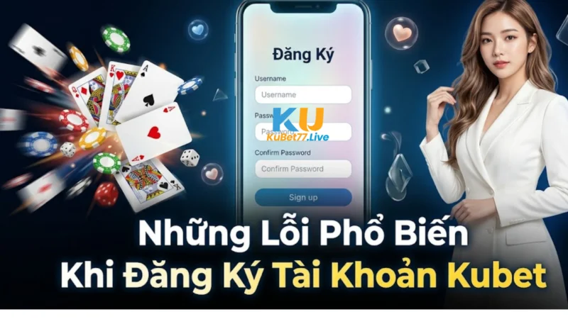 Những Lỗi Phổ Biến Khi Đăng Ký Tài Khoản Kubet