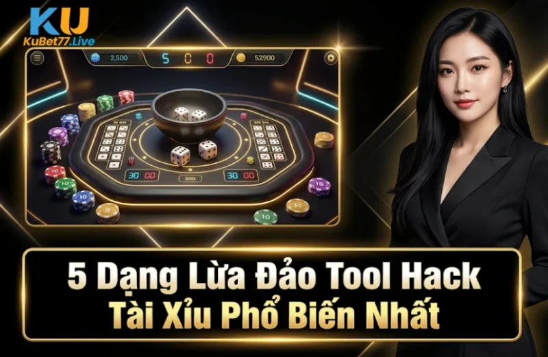 5 Dạng Lừa Đảo Tool Hack Tài Xỉu Phổ Biến Nhất