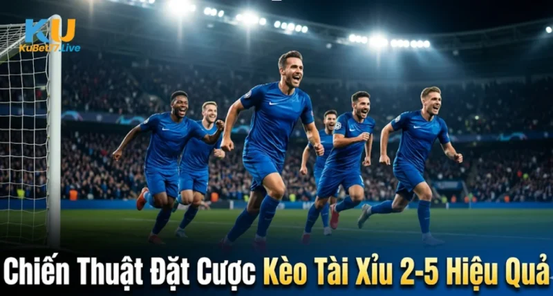 Chiến Thuật Đặt Cược Kèo Tài Xỉu 2-5 Hiệu Quả