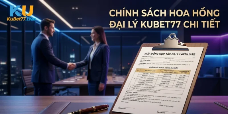 Chính Sách Hoa Hồng Đại Lý Kubet77 Chi Tiết