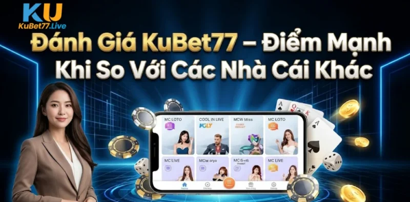 Đánh Giá KuBet77 – Điểm Mạnh Khi So Với Các Nhà Cái Khác