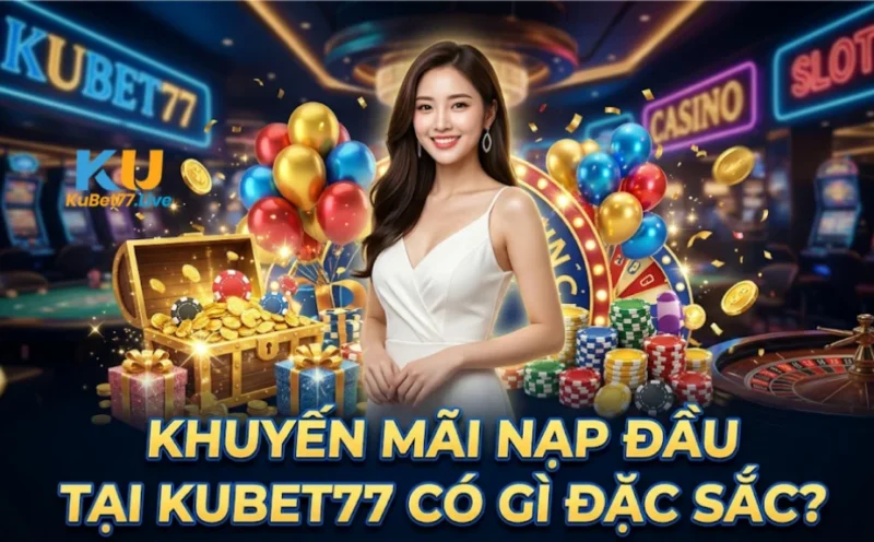 Khuyến Mãi Nạp Đầu Tại Kubet77 Có Gì Đặc Sắc?