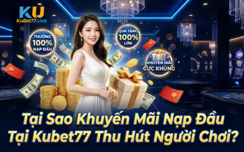Tại Sao Khuyến Mãi Nạp Đầu Tại Kubet77 Thu Hút Người Chơi?