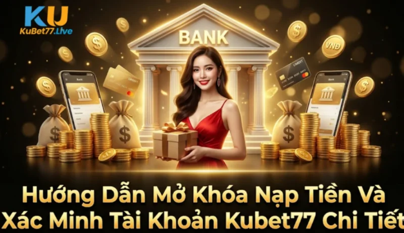 Hướng Dẫn Mở Khóa Nạp Tiền Và Xác Minh Tài Khoản Kubet77 Chi Tiết